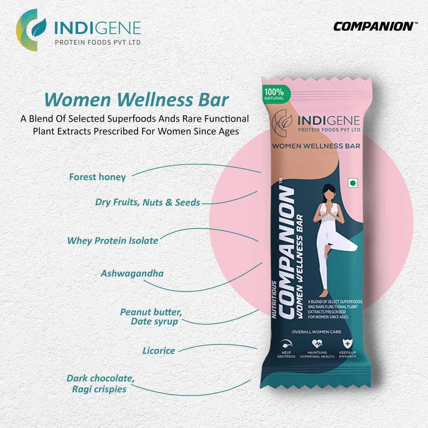 Women Wellness Bar (Pack of 5 bars)